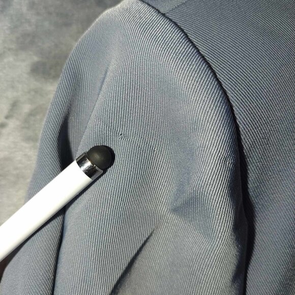 Urban Coco Womens XXL Grey Sophisticated Old Money Vintage Elegant Church Jacket - Picture 11 of 12